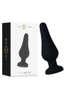 intense - anal plug pipo m black silicone 11 cm D-216040