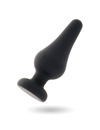 intense - anal plug pipo m black silicone 11 cm D-216040