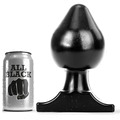 all black - anal plug 19 cm