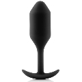 b-vibe - snug anal plug 2 black