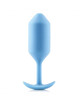 B-vibe - snug plug anal 3 azul cielo