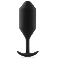 b-vibe - snug anal plug 4 black