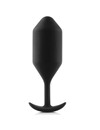 b-vibe - snug anal plug 4 black D-217130