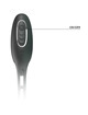 Plug Anal Pretty Love com Cockring e Vibração Preto,D-219199