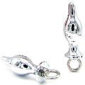 saninex - plug metal extreme com anel