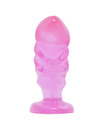 Plug Anal Baile com Ventosa Rosa,D-219976