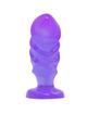 baile - plug anal unisex con ventosa lila