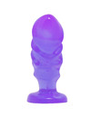 Plug Anal Baile com Ventosa Roxo,D-219977