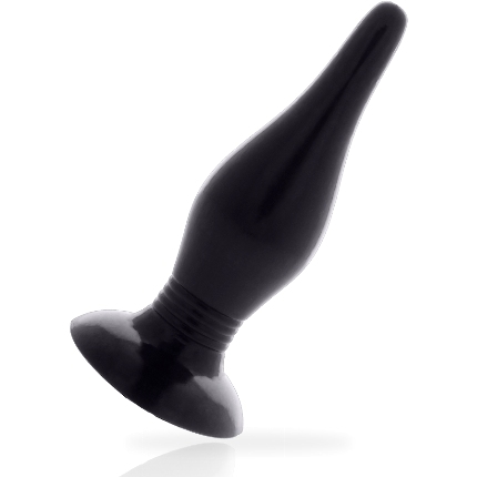 addicted toys - anal plug 14.5 cm negro