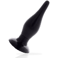 Plug Anal Addicted Toys Preto 14.5 cm