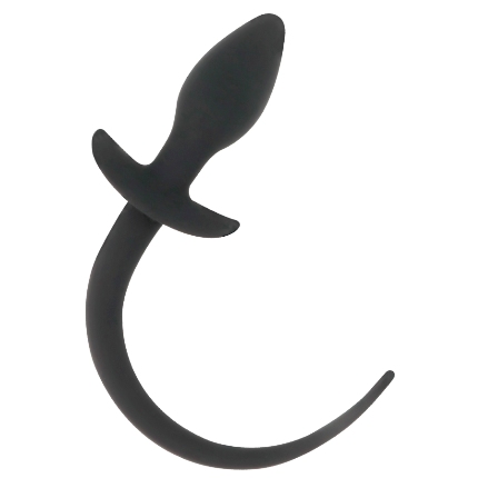 Plug Anal Darkness Tail Preto 28 cm,D-221135