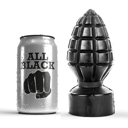 all black - plug anal 14 cm D-221723
