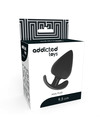 Plug Anal Addicted Toys Preto 9.5 cm,D-222052