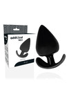 Plug Anal Addicted Toys Preto 11 cm,D-222053