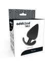 Plug Anal Addicted Toys Preto 11 cm,D-222053