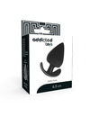 Plug Anal Addicted Toys Preto 6.5 cm,D-222054