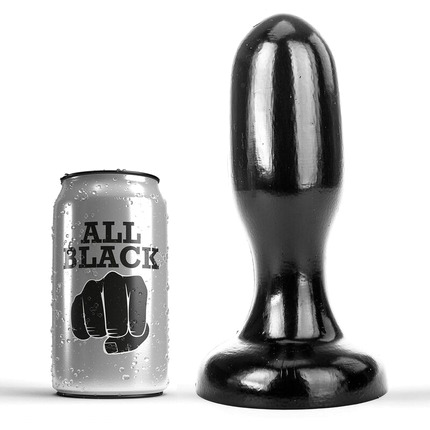 Plug Anal All Black Preto 19,5 cm,D-222810