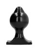 Plug Anal All Black Round Preto 17,5 cm,D-222813