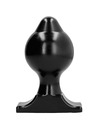 Plug Anal All Black Round Preto 17,5 cm,D-222813