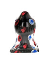 Plug Anal All Black Round Preto 17,5 cm,D-222813