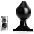 Plug Anal All Black Ball Preto 22.5 cm