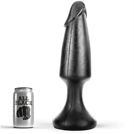 all black - plug anal 35 cm