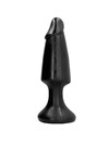 Plug Anal All Black Huge Preto 35 cm,D-222836