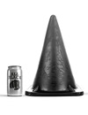 Plug Anal All Black Cone Preto 30 cm,D-222838
