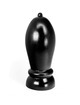 Plug Anal All Black Roll Preto 24 cm