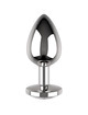 Plug Anal Coquette com Jóia Transparente M,D-225824