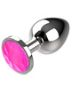 Plug Anal Coquette com Jóia Rosa L,D-225829