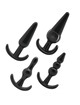 addicted toys - set 4 plugs anales