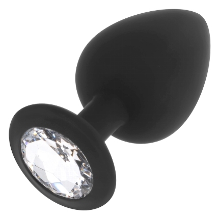 Ohmama - plug anal silicona diamond talla l 9 cm