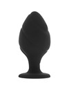 Plug Anal OhMama Thick Preto 7 cm,D-227265