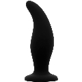 ohmama - plug anal silicona curvado punto p 12 cm