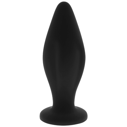 Plug Anal OhMama Hush Preto 12 cm,D-227285