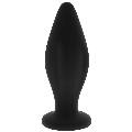 Plug Anal OhMama Hush Preto 12 cm