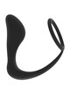 Plug Anal OhMama com Cockring Preto,D-227287