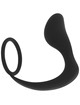 Plug Anal OhMama com Cockring Preto,D-227287