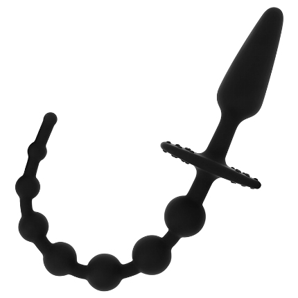 ohmama - plug y cadena anal 30 cm