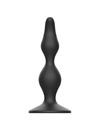 Plug Anal Addicted Toys Sexual Preto 12 cm,D-227615