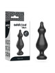 addicted toys - anal sexual plug 13.6 cm negro