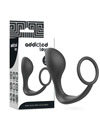 addicted toys - anal plug with black silicone ring D-227619