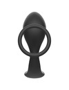 addicted toys - anal plug with black silicone ring D-227619