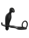 addicted toys - anal plug with black silicone ring 12 cm D-227630