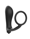 Plug Anal Addicted Toys Carl com Cockring Preto,D-227631