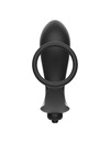 Plug Anal Addicted Toys Carl com Cockring Preto,D-227631