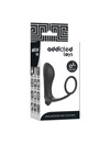 Plug Anal Addicted Toys Carl com Cockring Preto,D-227631