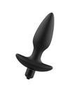 Plug Anal Addicted Toys Shen com Vibração Preto,D-227634