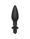 Plug Anal Addicted Toys Shen com Vibração Preto,D-227634